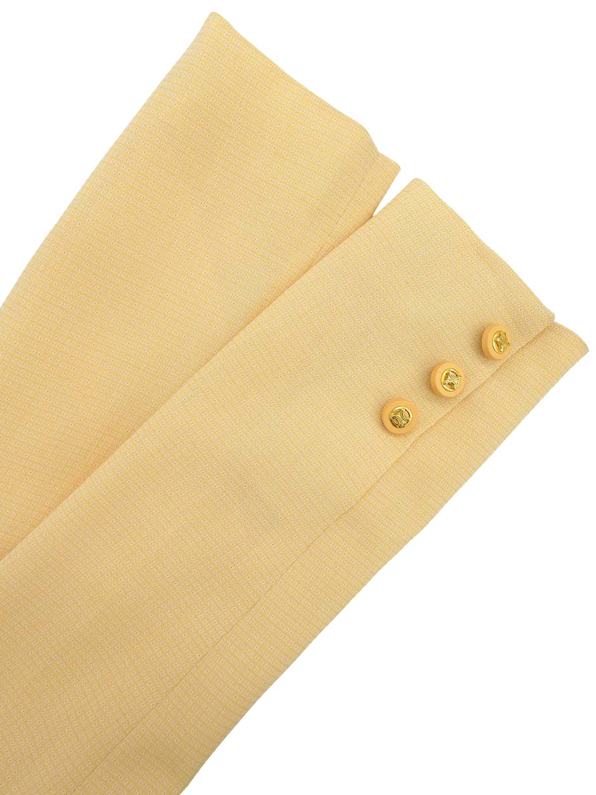 マカダムボタンセットアップ イエロー