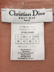 ロゴポケットレースアップショートスリーブトップス コーラルピンク