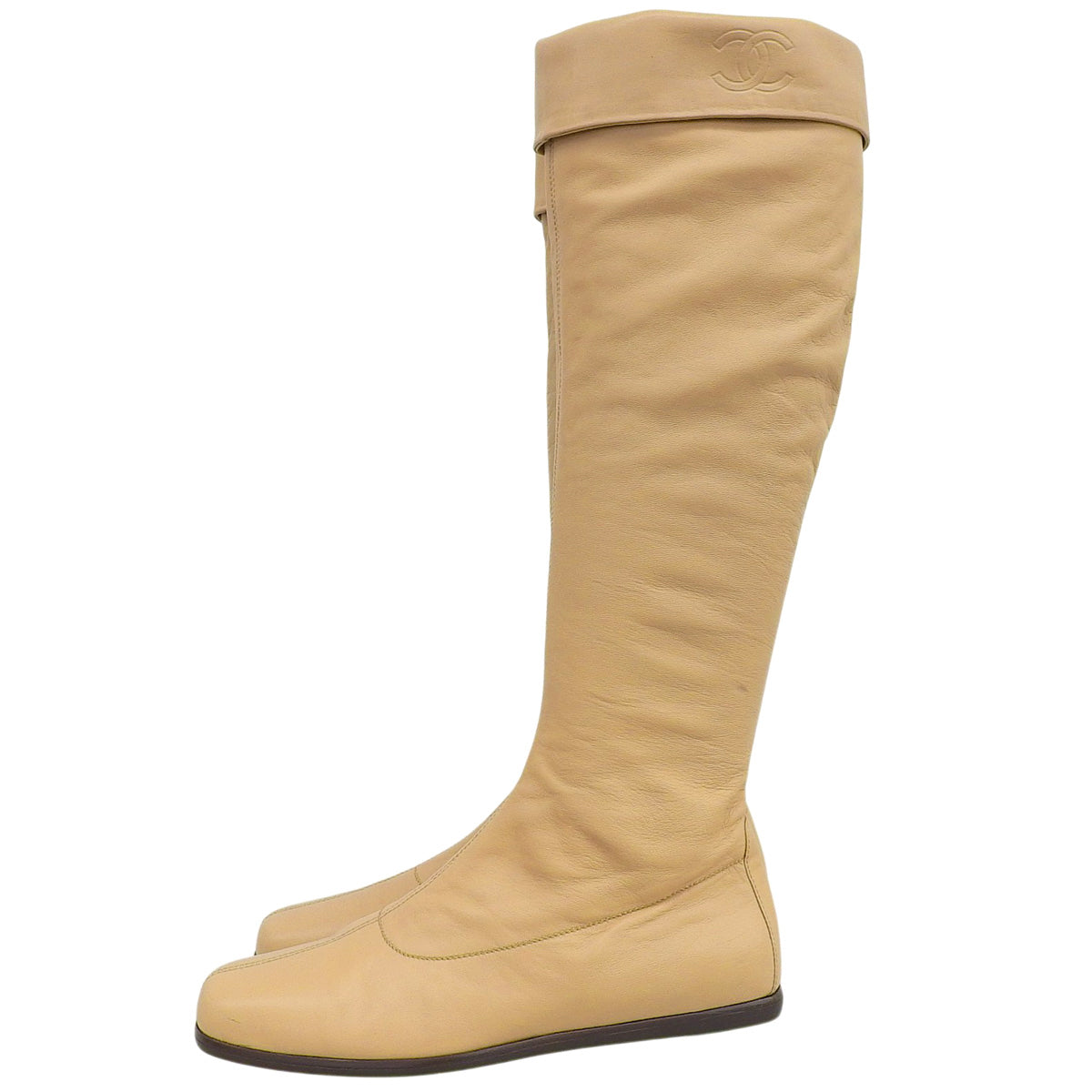 CC Mark Boots Beige