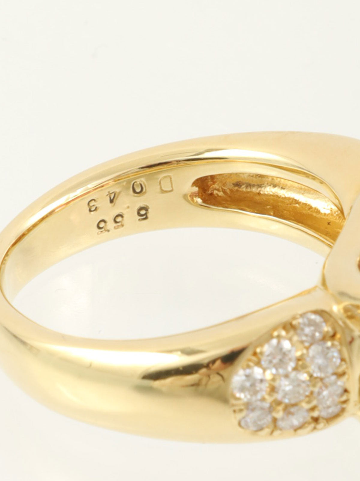 18K Gold/Pink Pink Tourmaline Diamond Ring