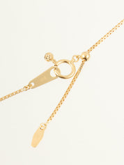 18Kダイヤモンドドロップモチーフネックレス ゴールド/ピンク/シルバー