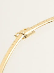 18Kダイヤモンドデザインネックレス ゴールド