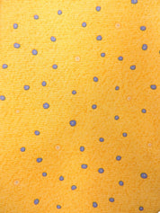 Dot Pattern Tie Yellow/Blue