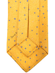Dot Pattern Tie Yellow/Blue
