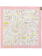 Design Pattern Scarf Pink