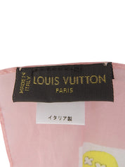 Design Pattern Scarf Pink