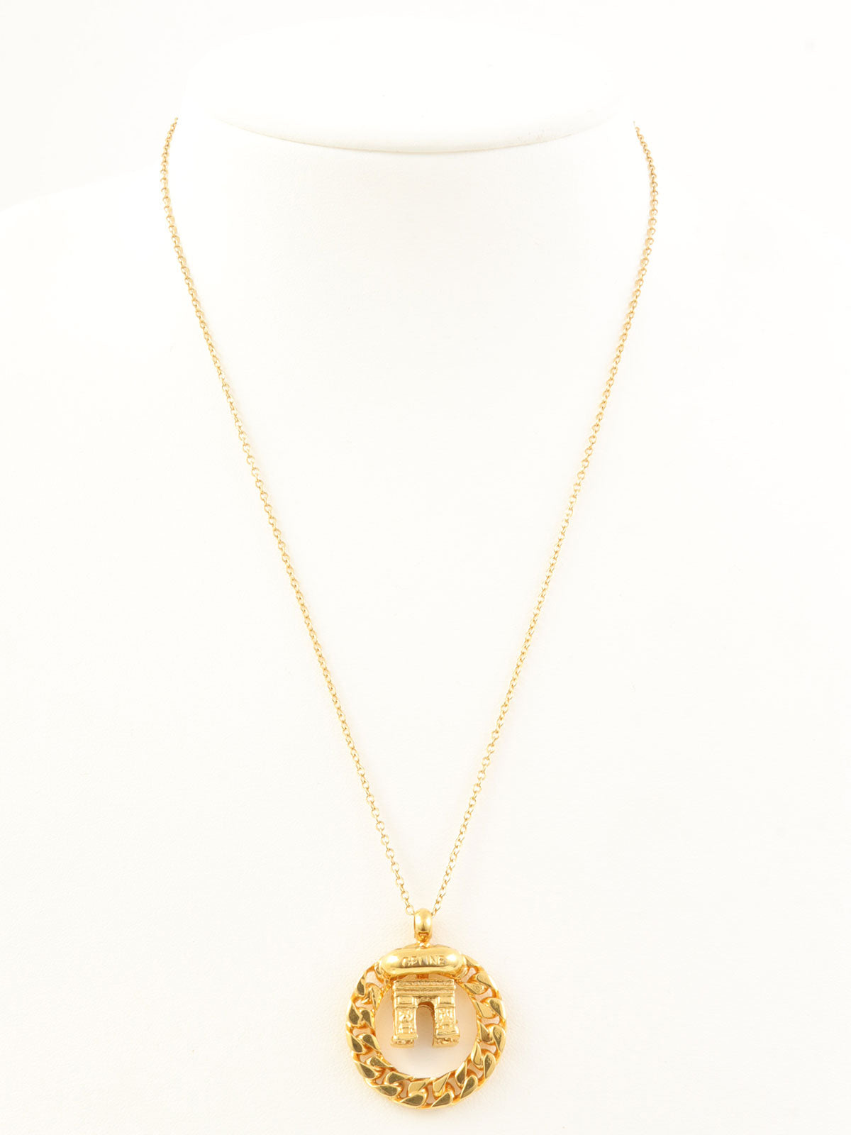 アルクドゥトリオンフモチーフネックレス ゴールド