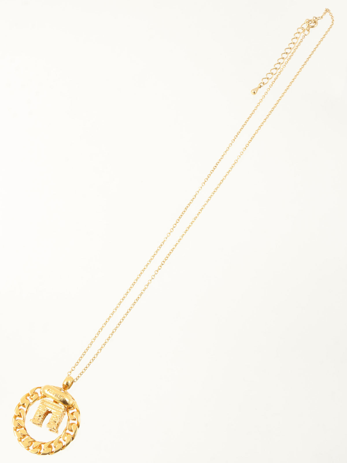 アルクドゥトリオンフモチーフネックレス ゴールド