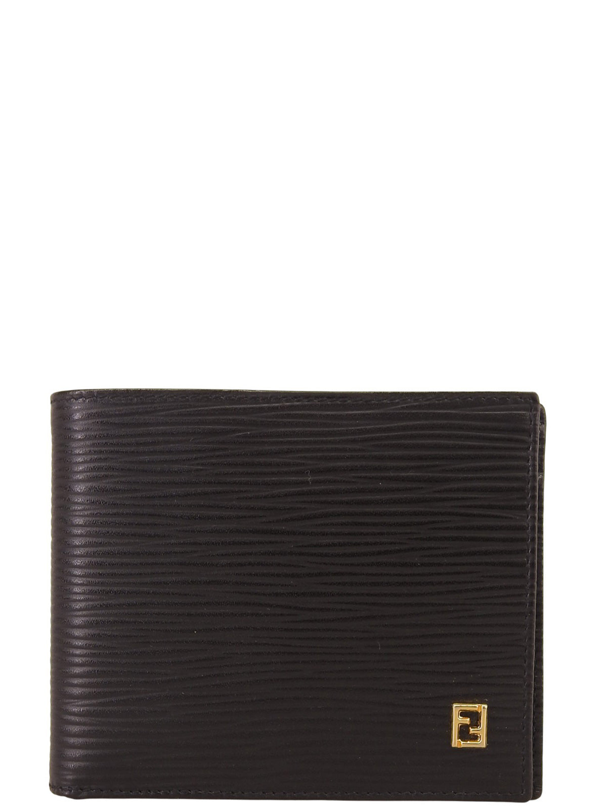 FFロゴプレートウォレット ブラック