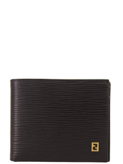 FFロゴプレートウォレット ブラック
