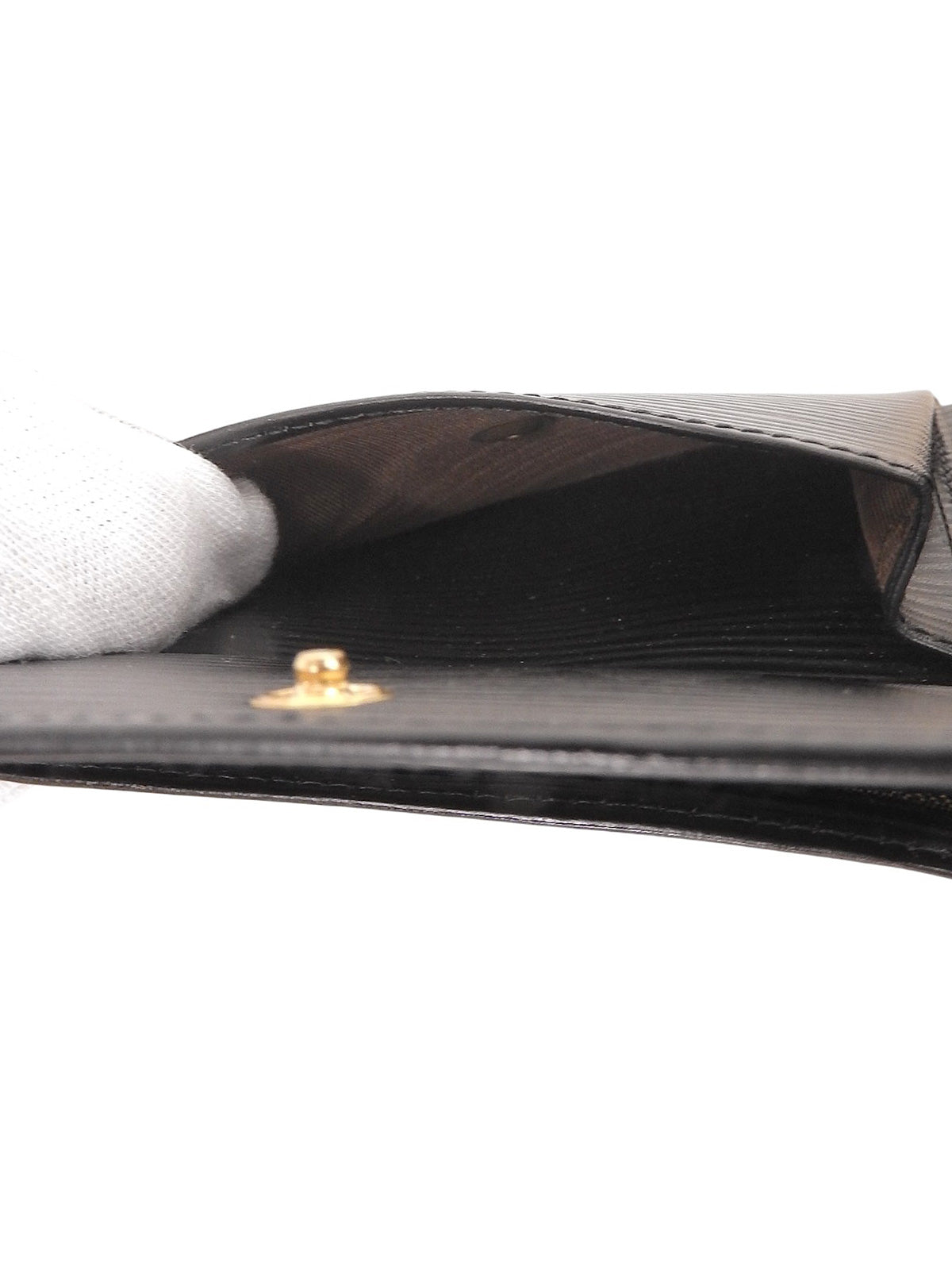 FFロゴプレートウォレット ブラック