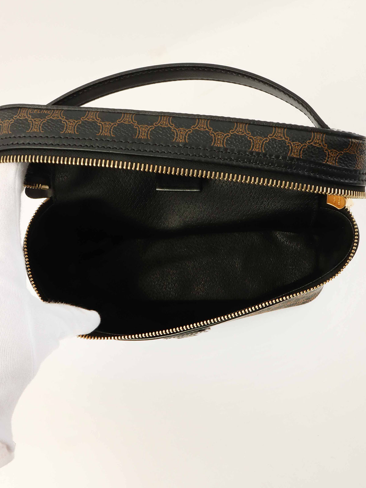 Macadam Pattern Vanity Bag, Brown