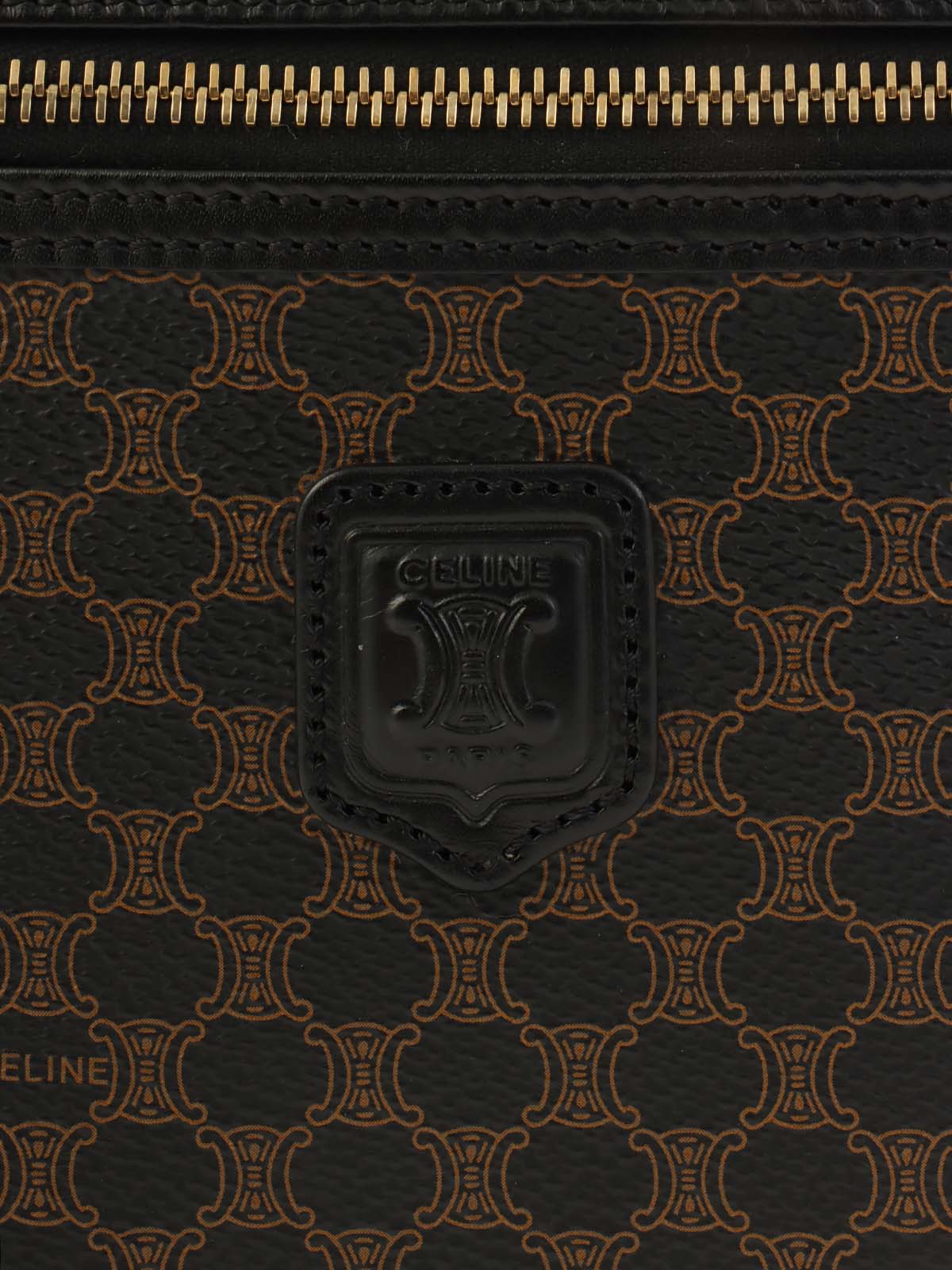 Macadam Pattern Vanity Bag, Brown