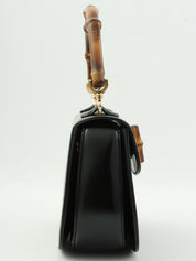 バンブー2wayバッグミニ ブラック