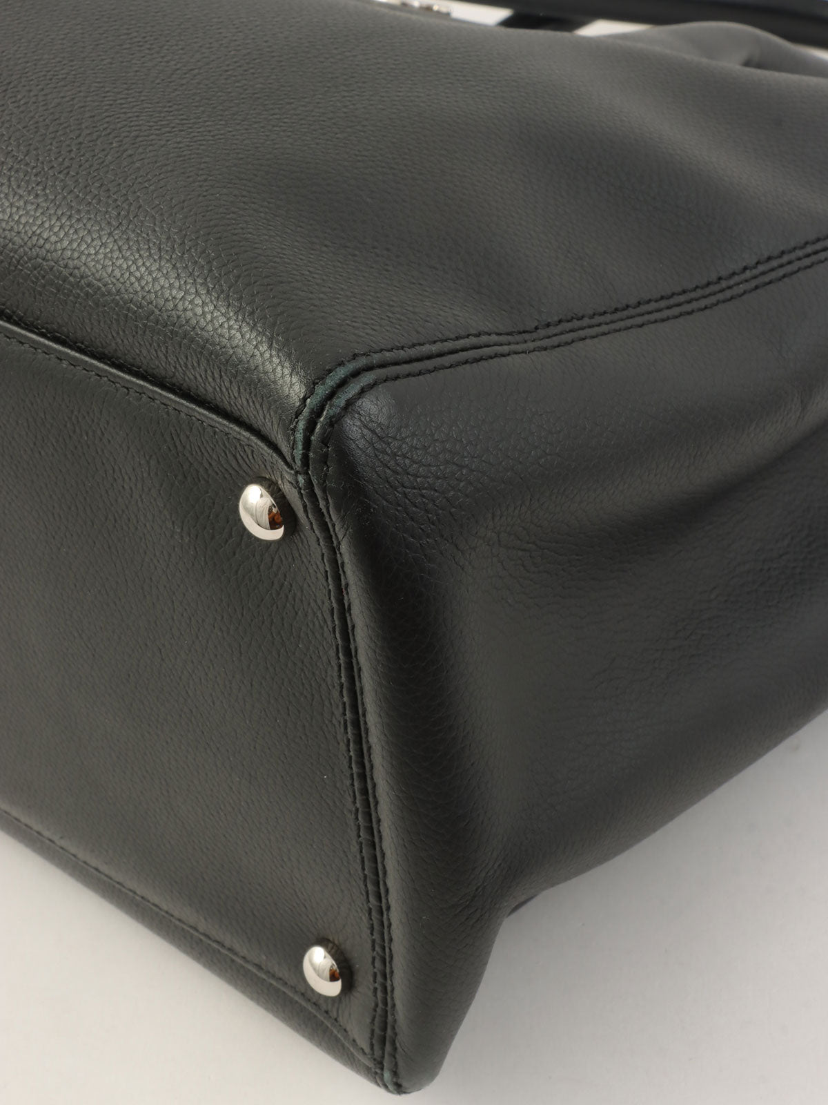 2013年頃製 キャビアスキンCCターンロックトートバッグ ブラック