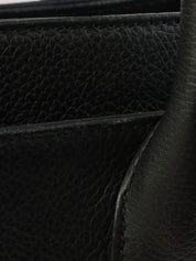 2013年頃製 キャビアスキンCCターンロックトートバッグ ブラック