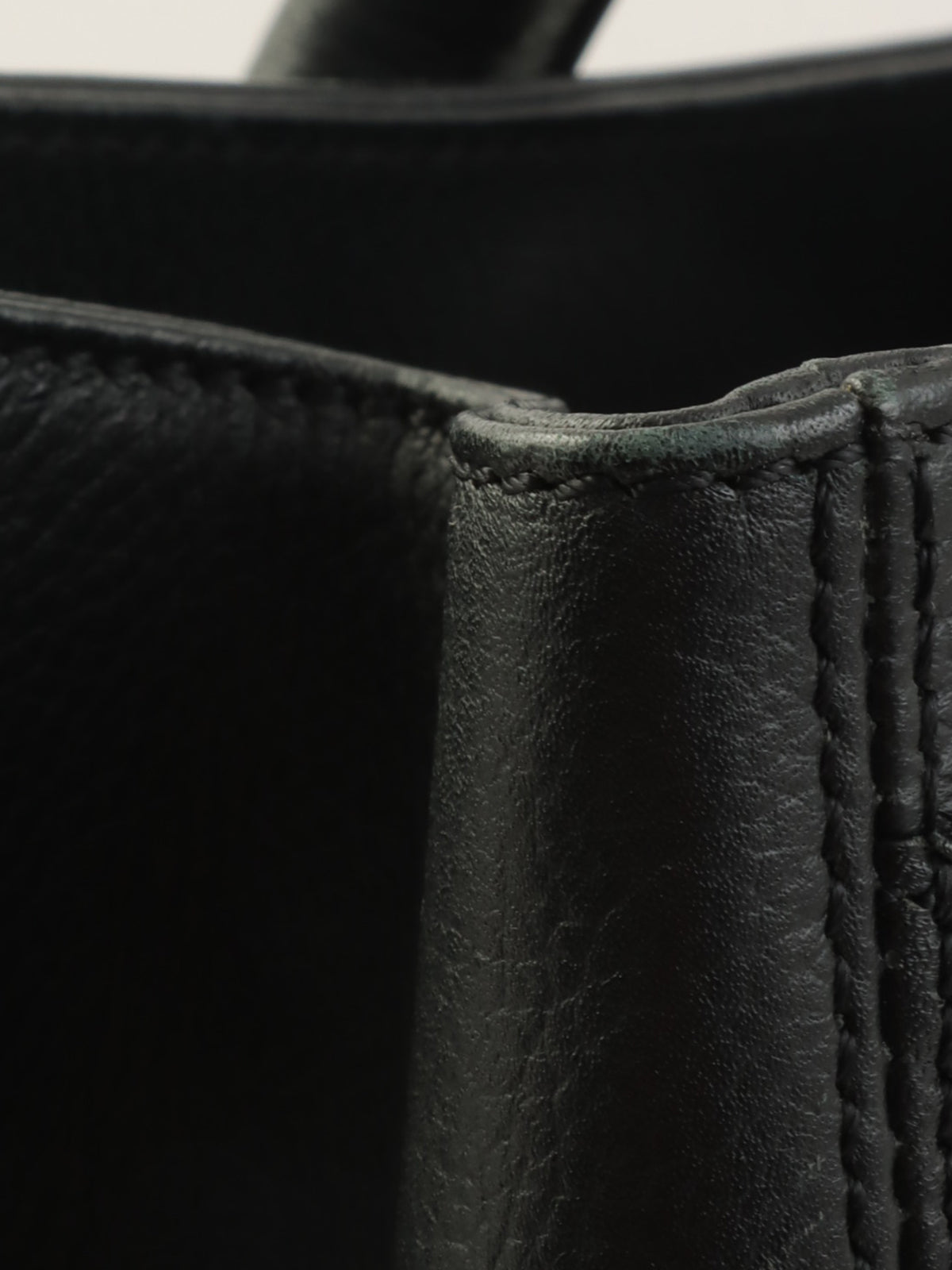 2013年頃製 キャビアスキンCCターンロックトートバッグ ブラック