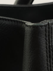 2013年頃製 キャビアスキンCCターンロックトートバッグ ブラック