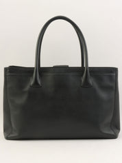 2013年頃製 キャビアスキンCCターンロックトートバッグ ブラック