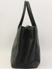 2013年頃製 キャビアスキンCCターンロックトートバッグ ブラック