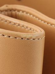 トロッターパターンハンドバッグ カーキ/ベージュ