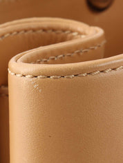 トロッターパターンハンドバッグ カーキ/ベージュ