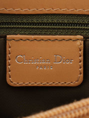 トロッターパターンハンドバッグ カーキ/ベージュ