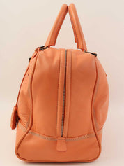 ナッパレザーアナグラムアマソナハンドバッグ　オレンジ