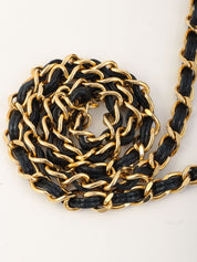 1990年頃 CCマークステッチタッセルチェーンショルダーバッグ ブラック