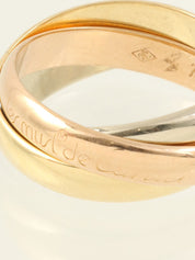 18Kトリニティリング イエローゴールド/ピンクゴールド/ホワイトゴールド