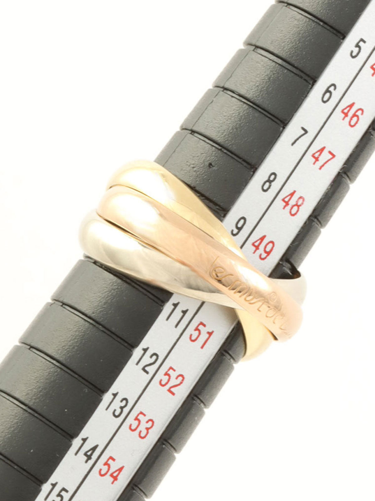 18Kトリニティリング イエローゴールド/ピンクゴールド/ホワイトゴールド