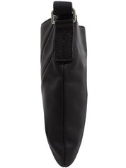 Y logo design shoulder bag, black