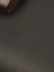 ロゴウッドクラスプワンショルダーバッグ　ブラック