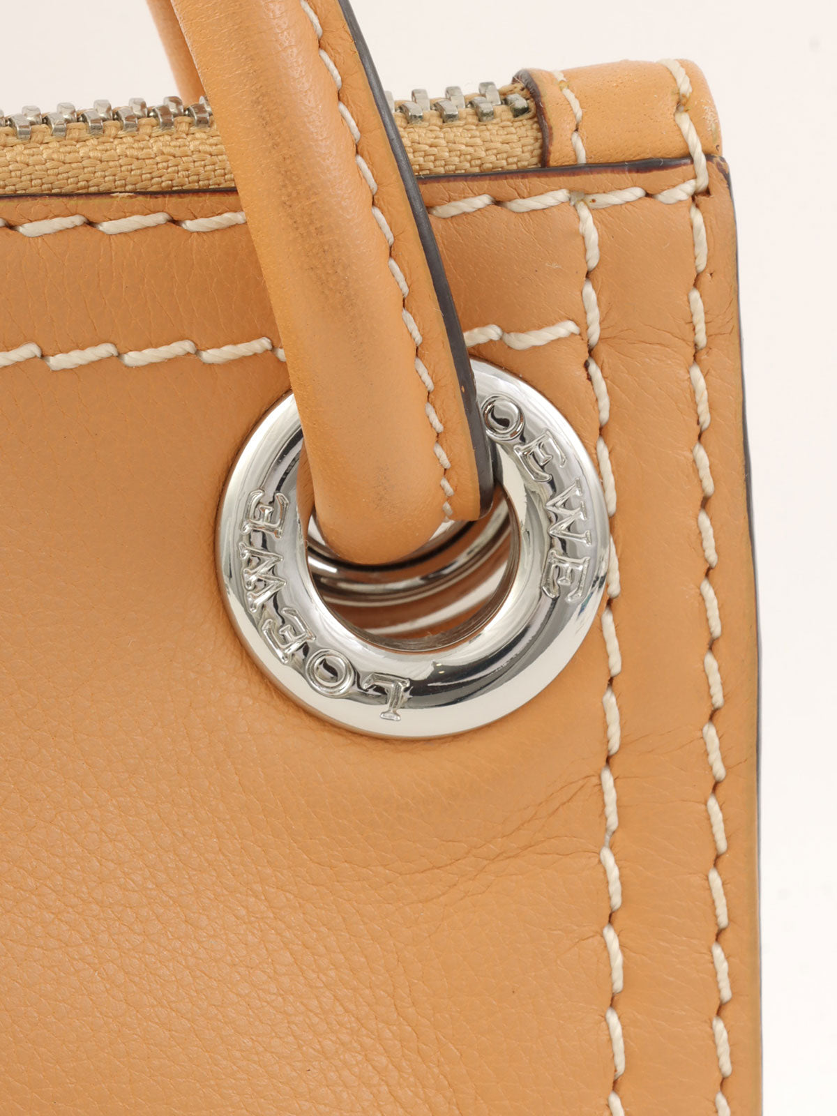 アナグラムパターンワンショルダーバッグ ベージュ