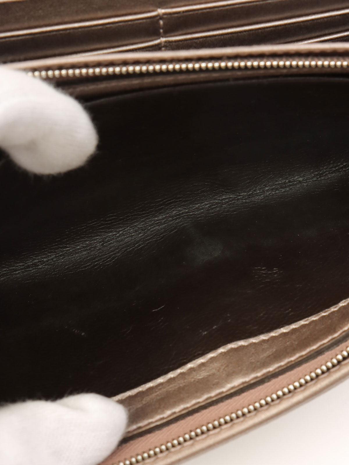 GGインプリメチェーンウォレットショルダー シルバー