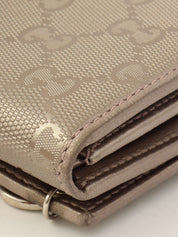 GGインプリメチェーンウォレットショルダー シルバー