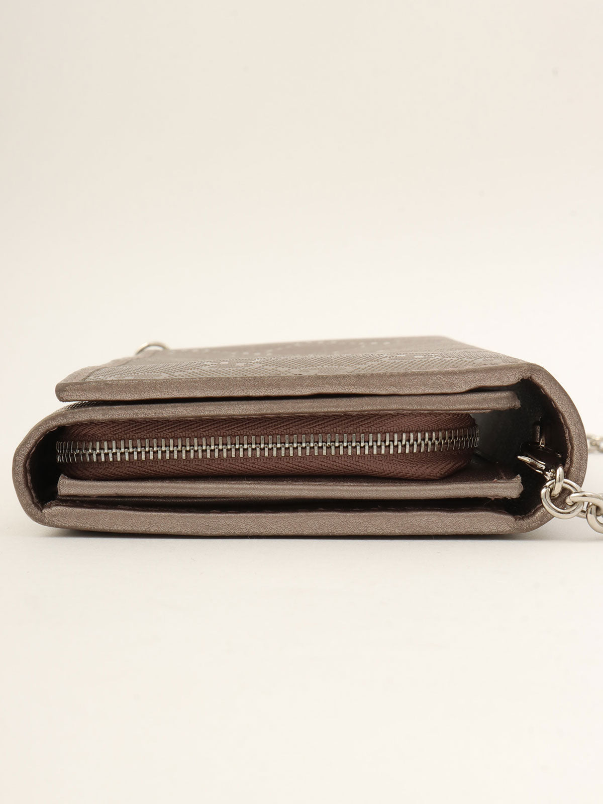 GGインプリメチェーンウォレットショルダー シルバー