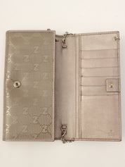 GGインプリメチェーンウォレットショルダー シルバー