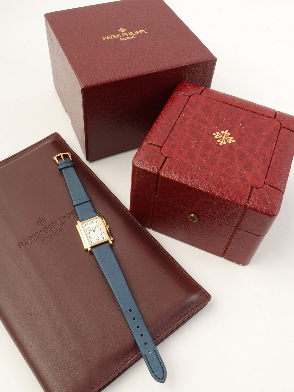 18K Gondolo Gold/Blue