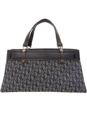 Trotter Pattern Handbag Navy