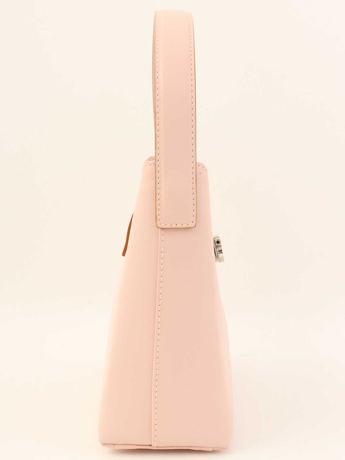 ガンチーニプレートミニハンドバッグ ピンク