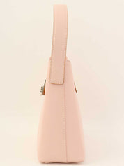 ガンチーニプレートミニハンドバッグ ピンク