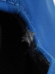 ナイロンロゴ刺繍カラーストーンハンドルバッグ ブルー/マルチ