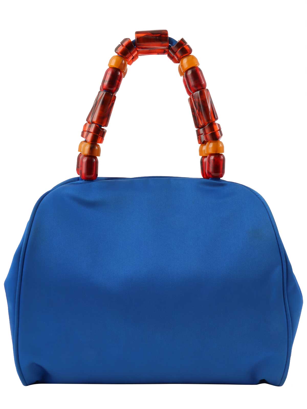 尼龙徽标刺绣彩色石头手柄包 蓝色/多色