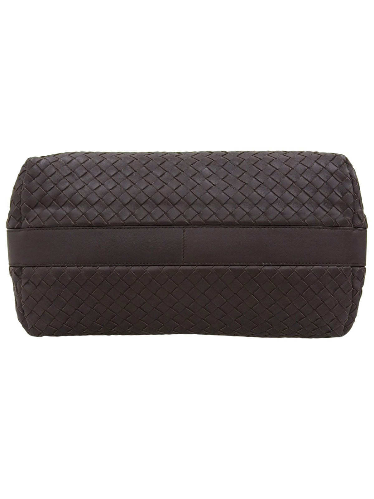 イントレチャートショルダーバッグ　ブラウン