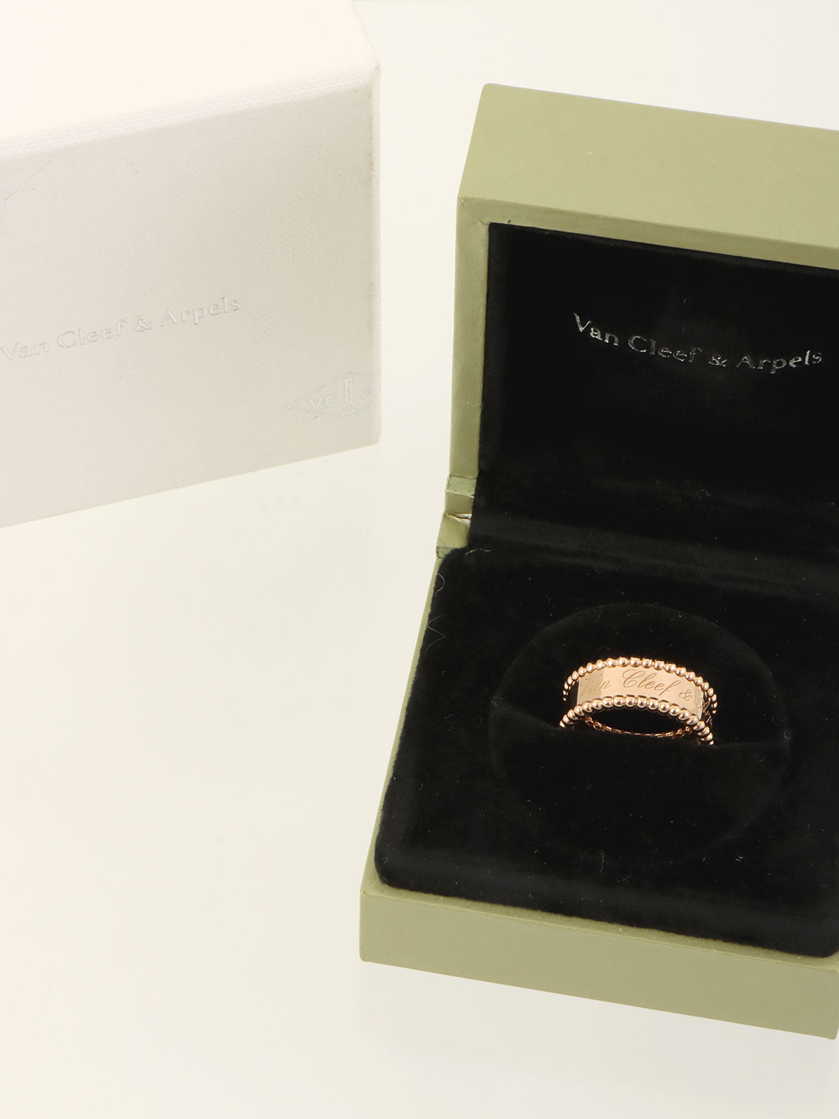 18Kペルレシニアチュールリング ピンクゴールド