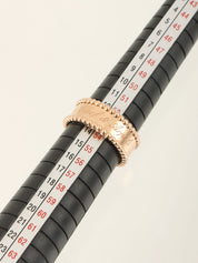 18Kペルレシニアチュールリング ピンクゴールド