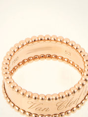 18Kペルレシニアチュールリング ピンクゴールド