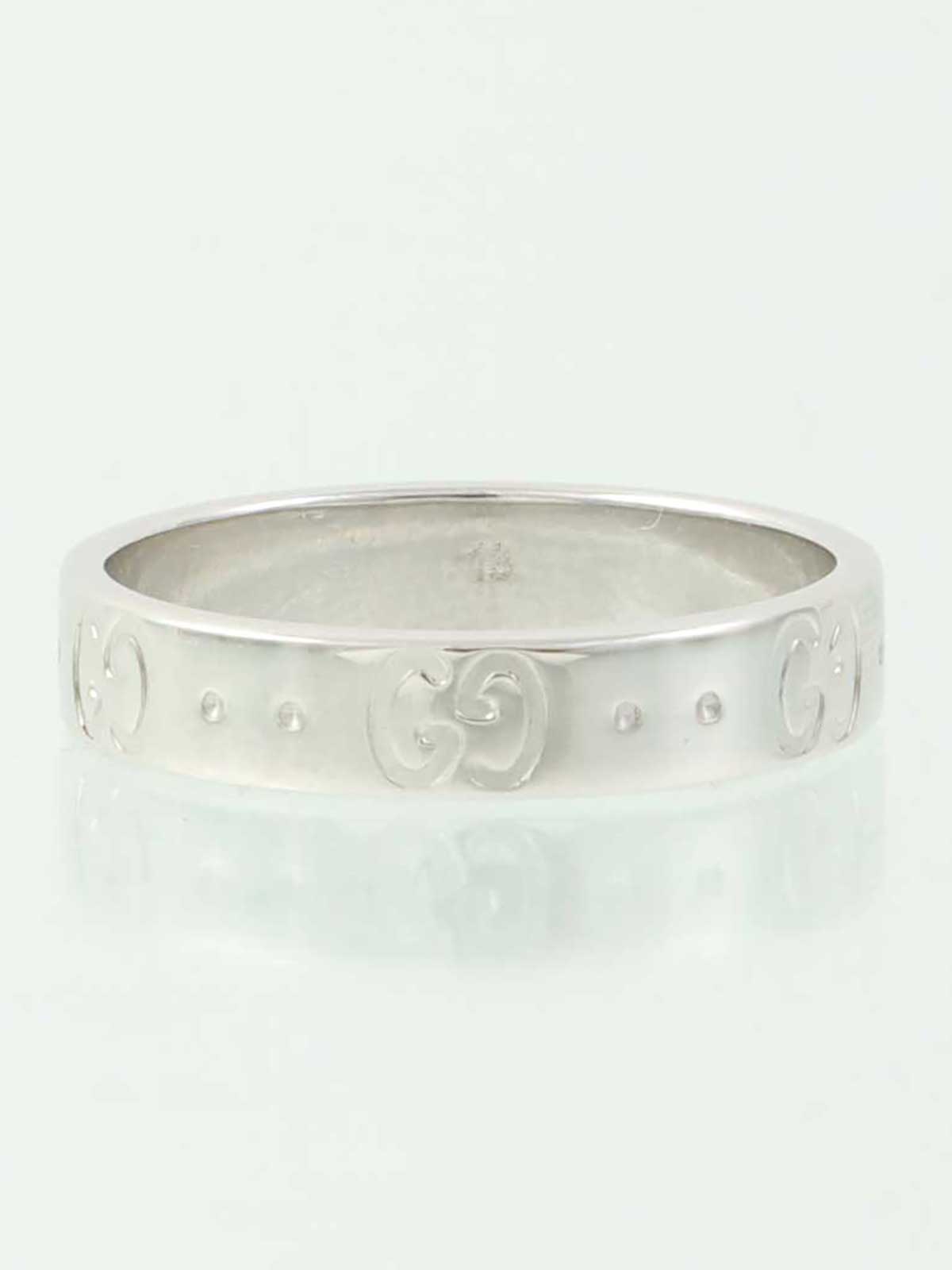 18Kアイコンリング シルバー