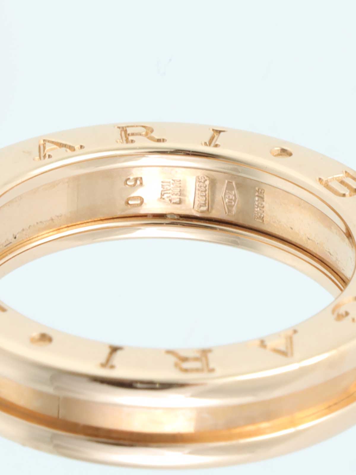 18K B.zero1 玫瑰金戒指